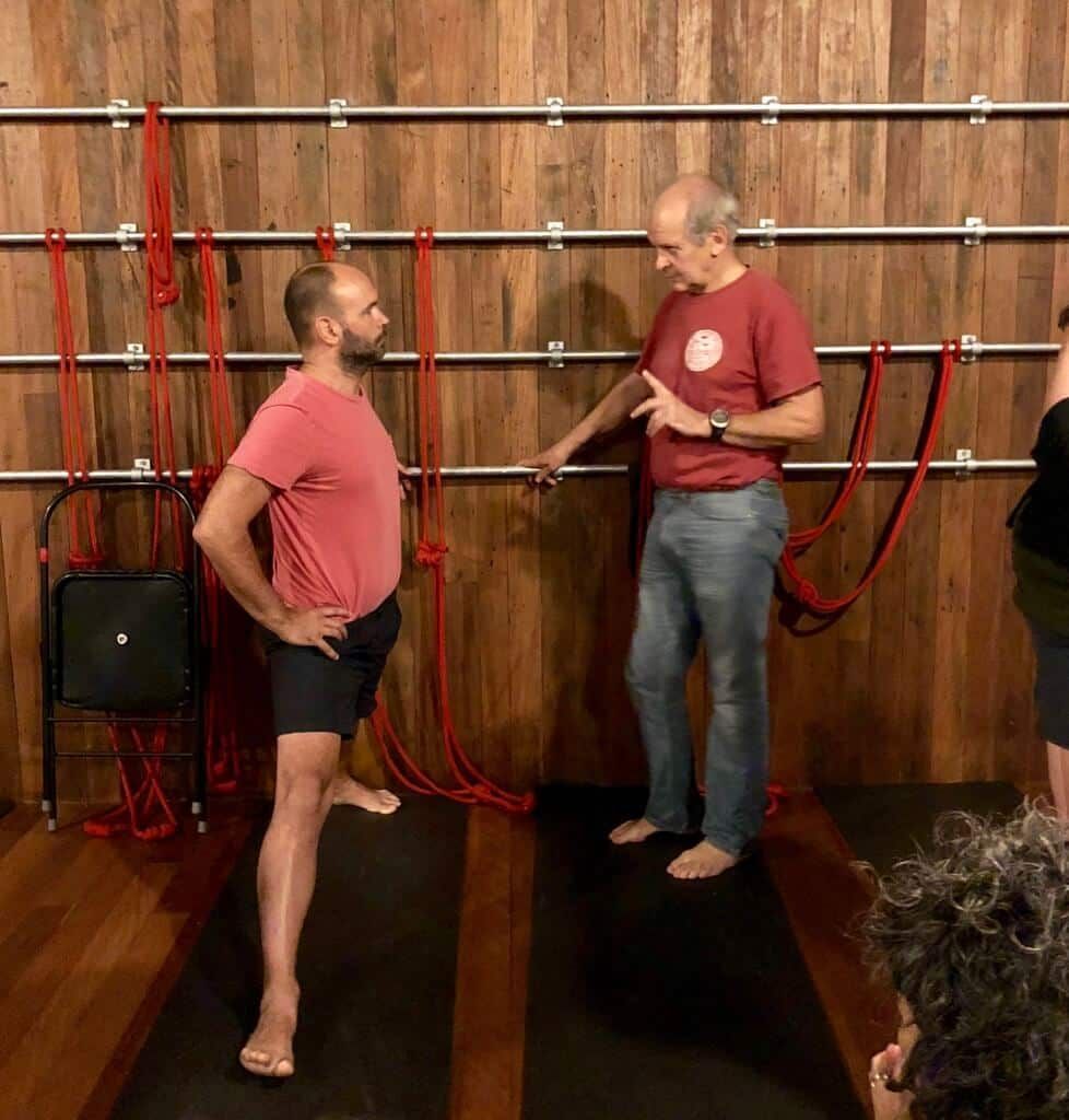 Male Yoga Student Splitting — Marrickville, Sydney — Black Lotus Yoga