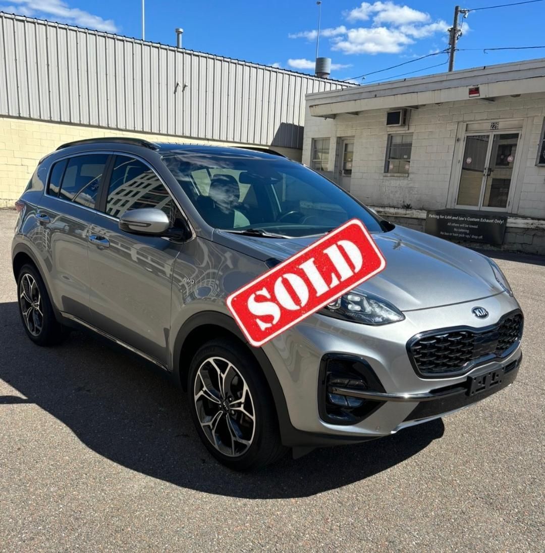 SOLD Kia Sportage SUV at Lou’s Custom Exhaust Worcester MA