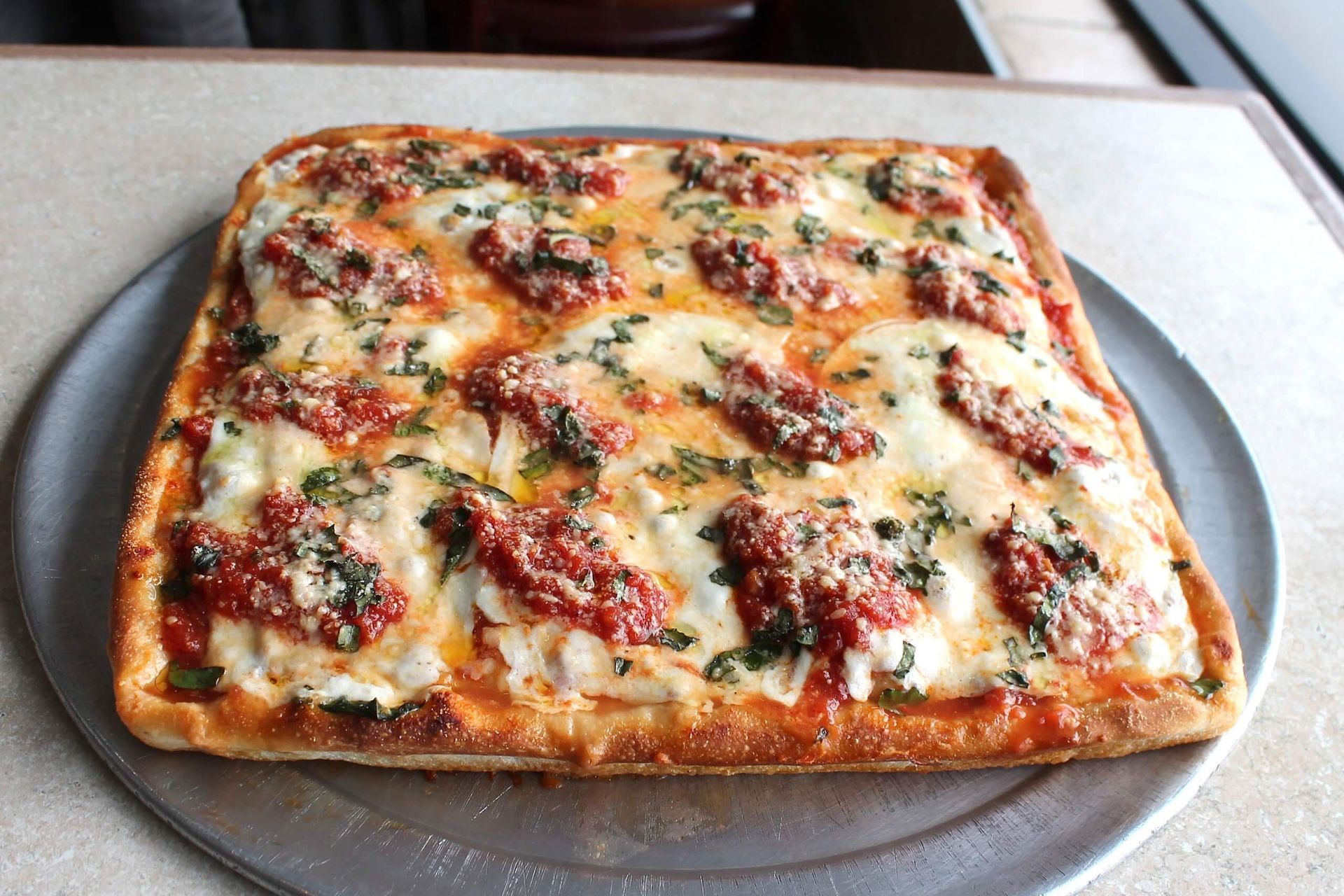 Angelo's Pizza & Pasta Grandma Pizza