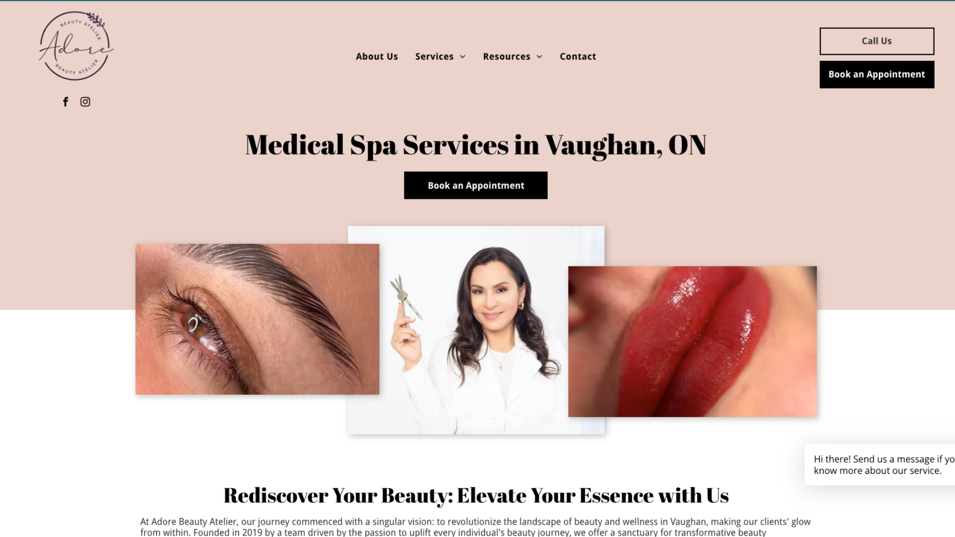 Savannah is designed to enhance client branding with a minimal and spacious layout. It highlights services, location, featured brands, core values, benefits, and team members with a balanced mix of images, icons, and text. The design is intended for brands seeking a minimal, simple approach, utilizing white space and an uncluttered layout to avoid overwhelming users. The sections for content are in-depth yet remain highly readable, ensuring a comprehensive yet pleasant browsing experience. This template is more forgiving for client provided images, as the smaller images incorporated into the design allow us to use smaller or lower quality/resolution images without degrading the overall appearance of the site. 