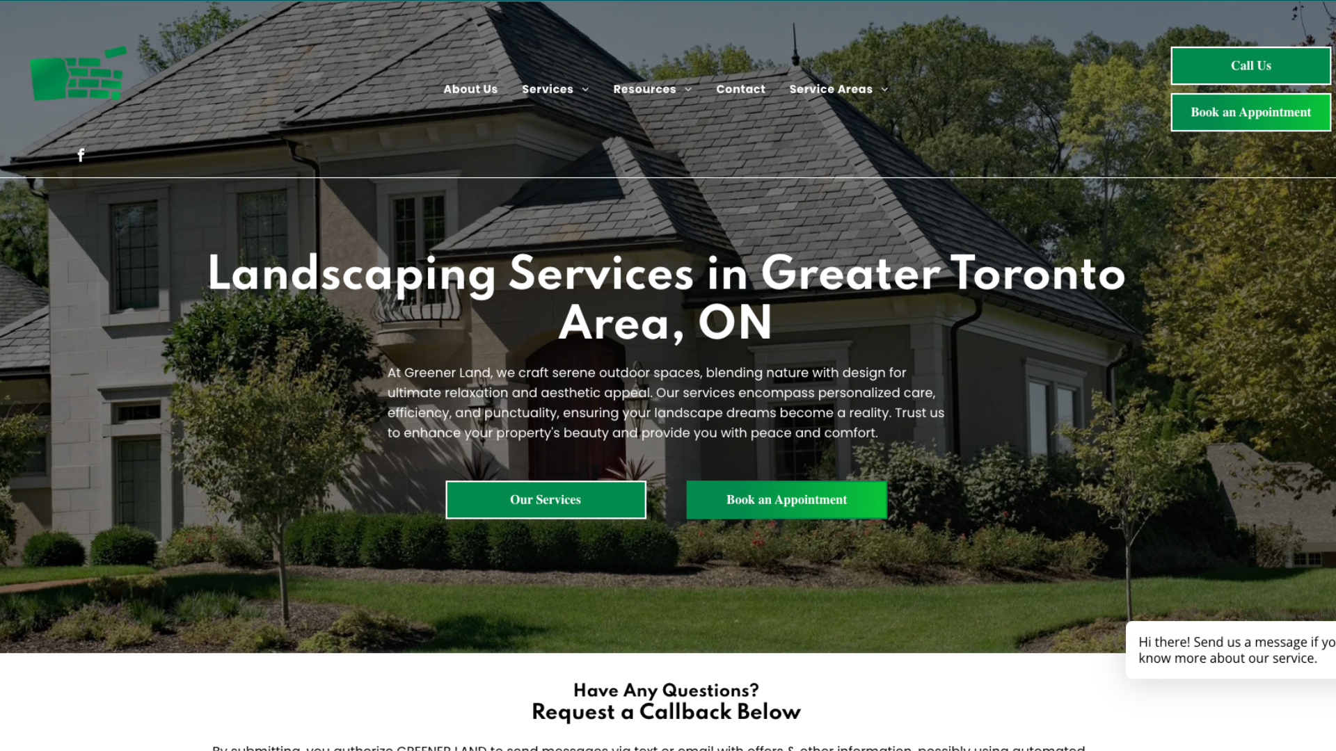Designed with blue-collar businesses in mind. Features a prominent contact form on every page, catering to merchants who provide service quotes. Each service page heavily emphasizes the process, giving an overview of what's involved and what to expect, as well as benefits. Team members are showcased on the home page and elaborated upon on the about page. Given these services often involve home visits, providing visuals of the on-site team aids our merchants in establishing trust with customers.