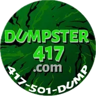Dumpster417 logo junk removal Springfield MO