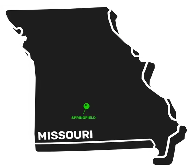 Dumpster417 service area map Springfield MO Southwest Missouri