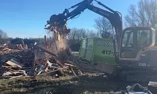 light demolition services Springfield MO Dumpster417