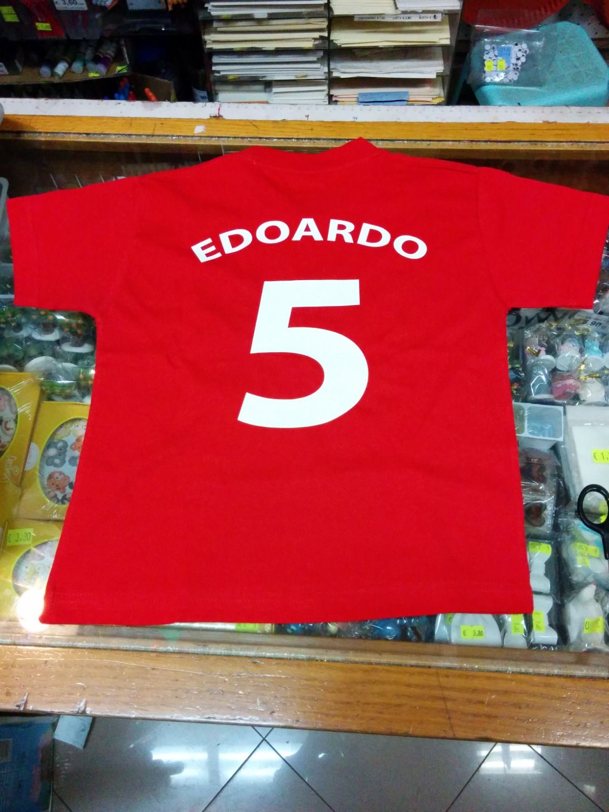 maglia ronte/retro