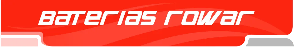 Logotipo de Baterías Rowar