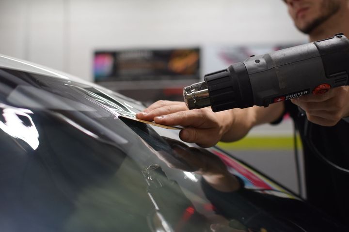 tint windshielded