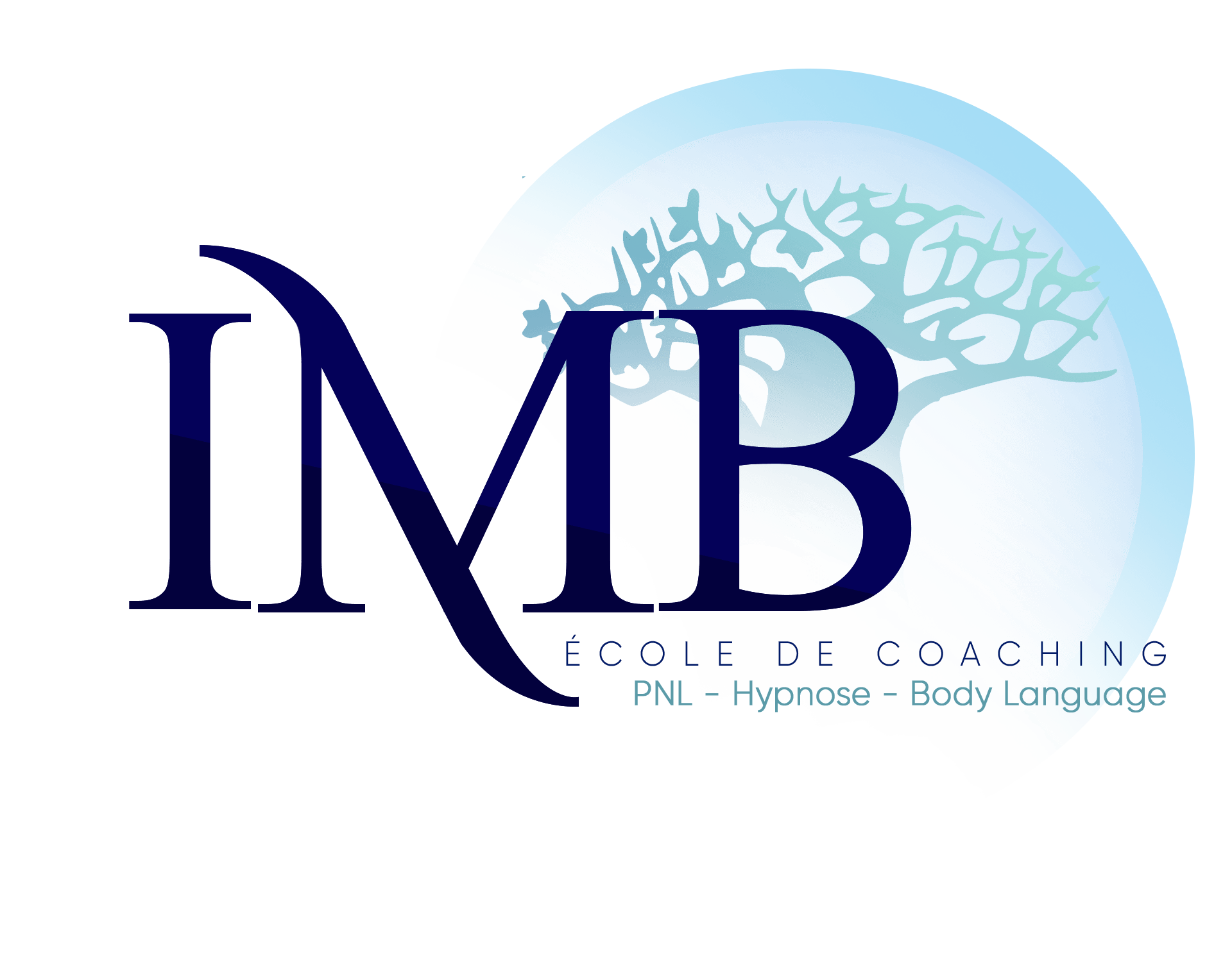 Un logo pour l'école de coaching pnl hypnose langage corporel imb