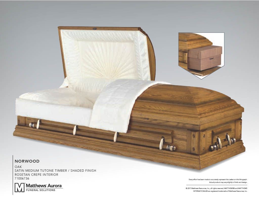 Caskets | Matthews Funeral Home & Cremation Service