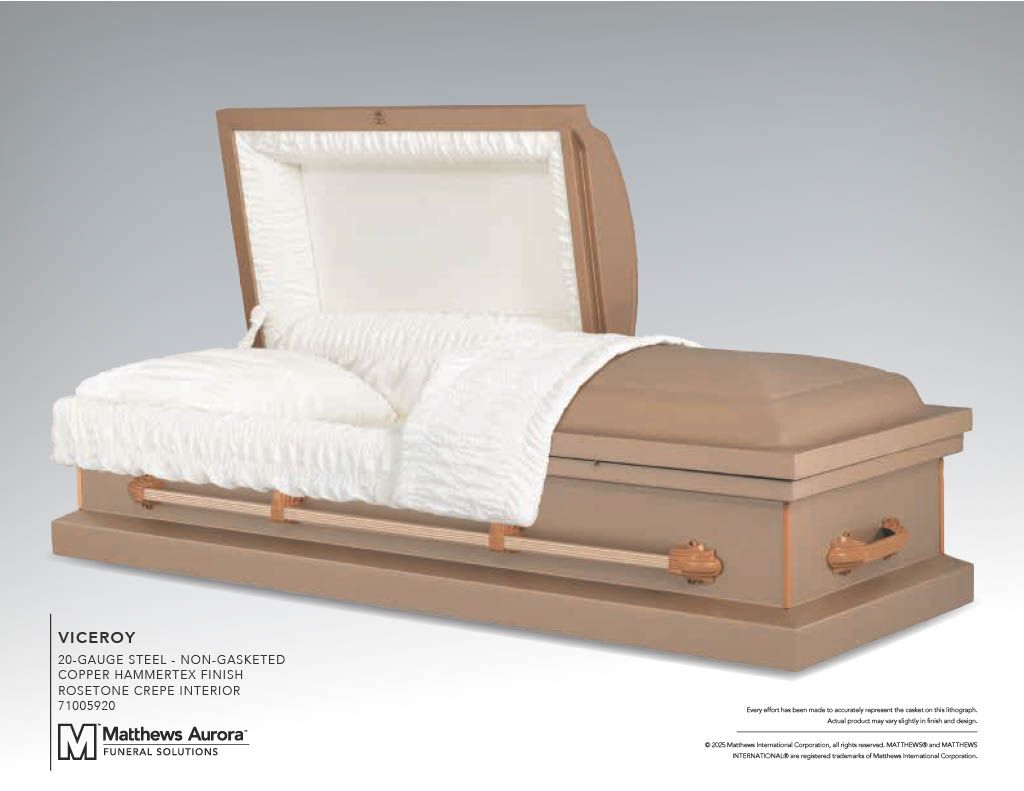 Caskets | Matthews Funeral Home & Cremation Service