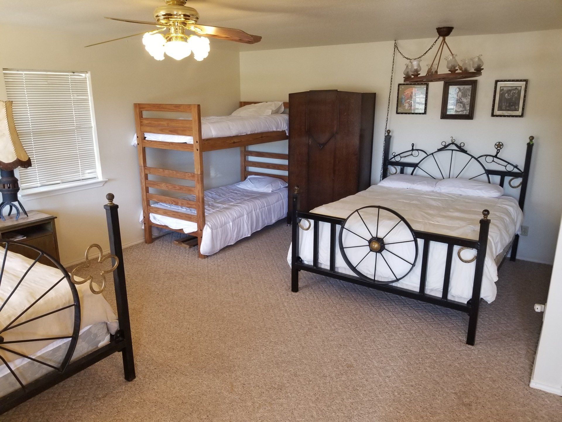 Western style bed
