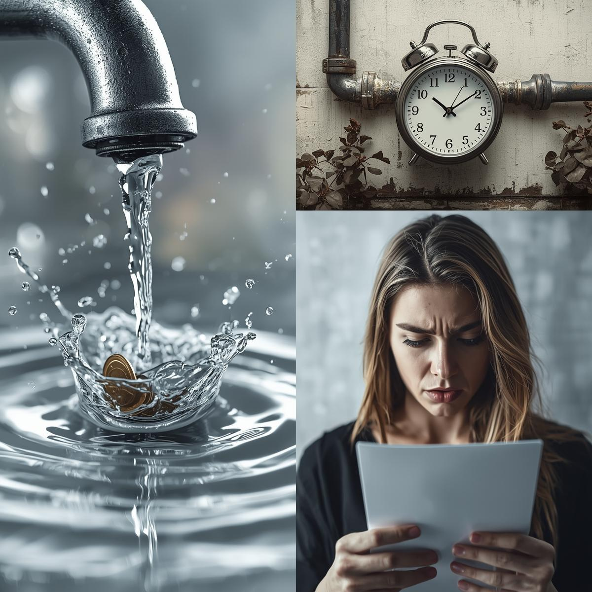 Desperdício de Água: O Impacto dos Vazamentos Ocultos na Sua Conta e no Meio Ambiente