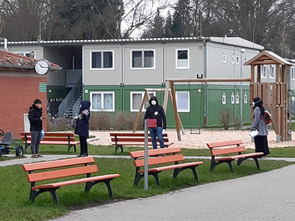 Coronaeinsatz im Januar 2021