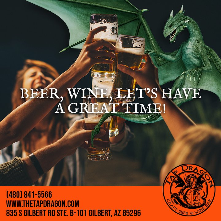 Beer & Wine Bar Gilbert, AZ Tap Dragon Craft Beer & Wine Bar