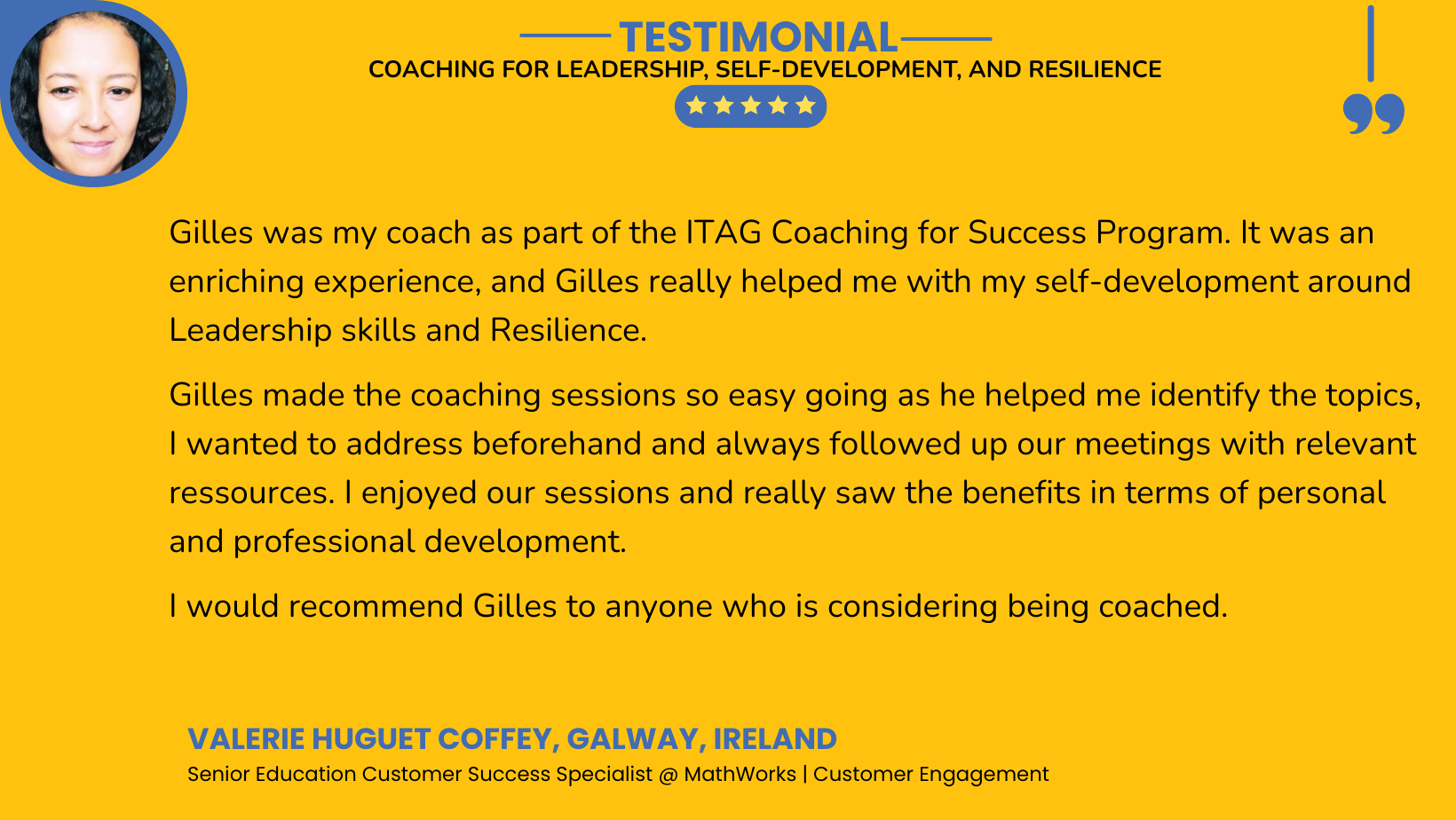 Leadership and resilience coaching that supported self-development, confidence, and  growth through a meaningful  experience.