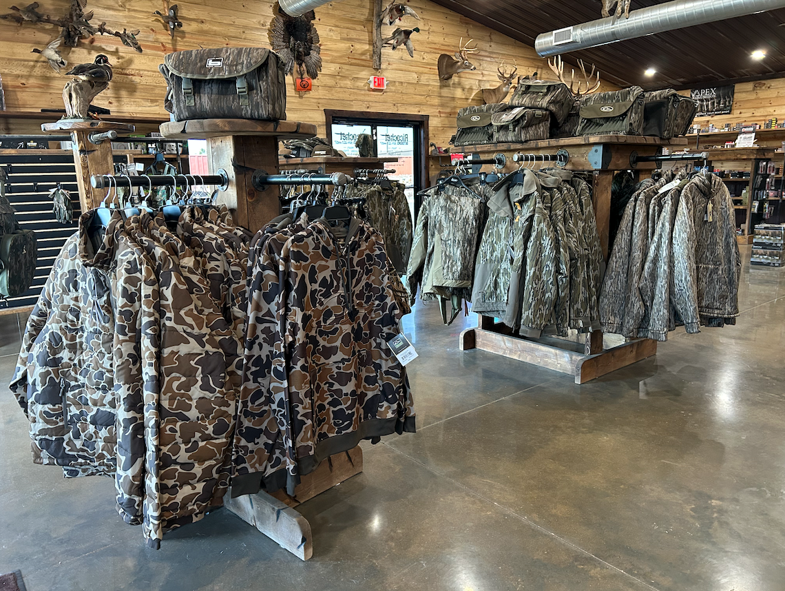 Photo of Hunting Gear inventory in Conway, Arkansas at Ricochet Outdoors Store