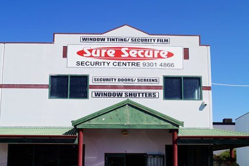Opened Window Blinds Screen — Joondalup, WA — Sure Secure