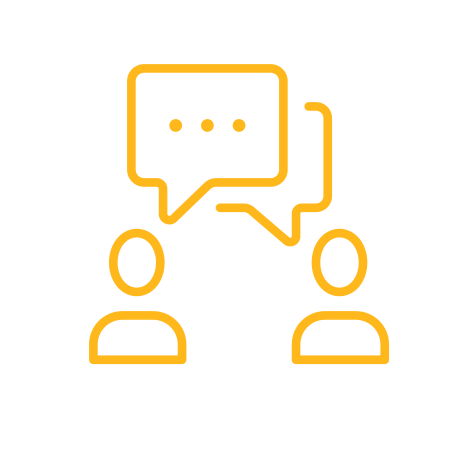 people talking icon