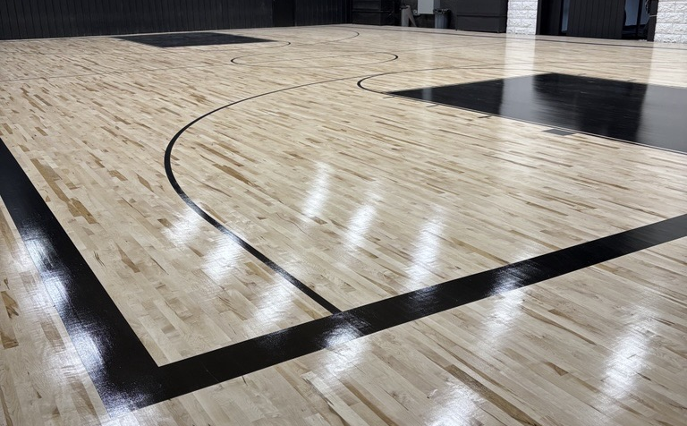 New Gym Floor Installation Local South Bend, Indiana