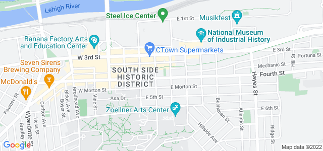 Map of business location