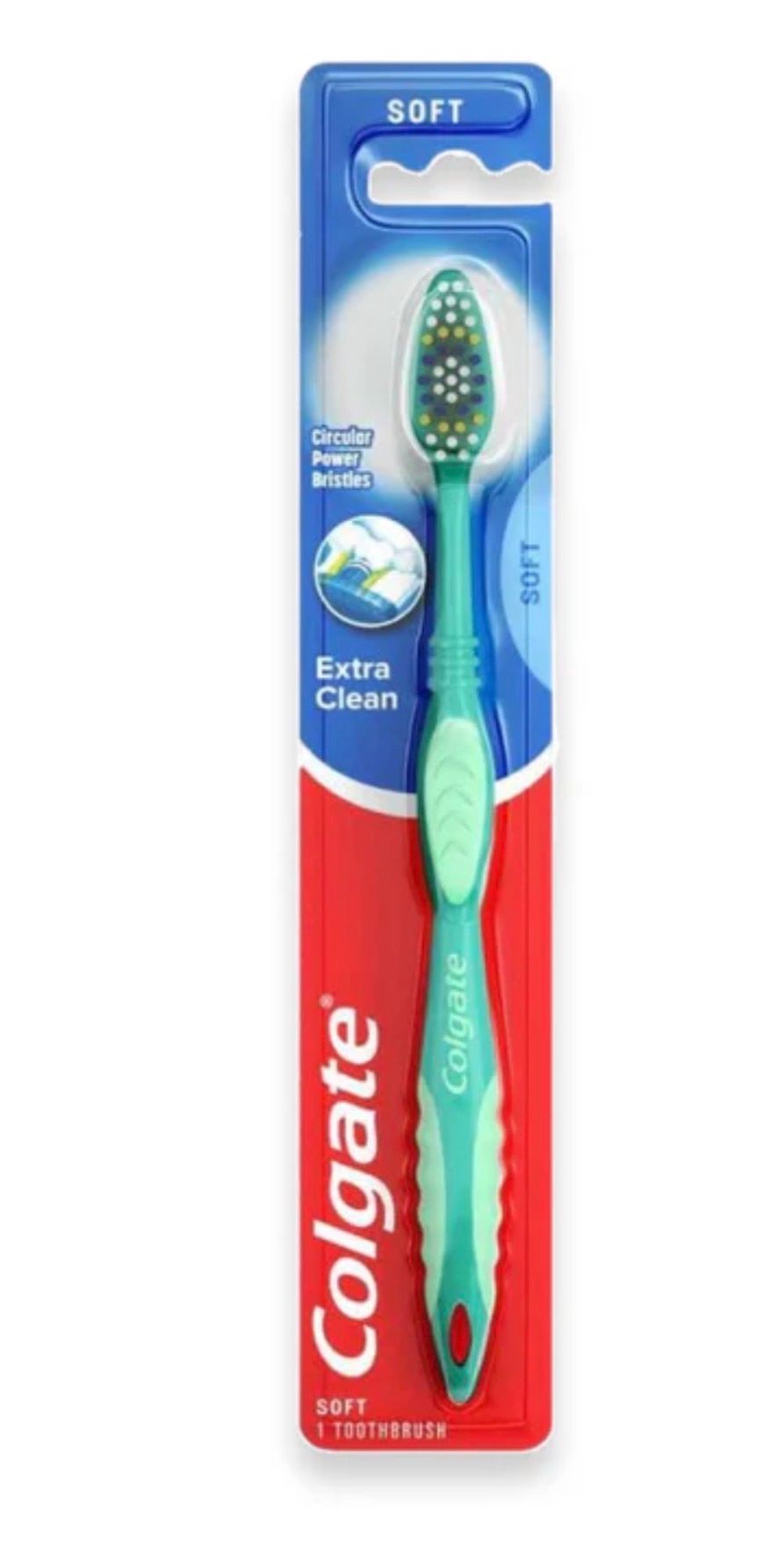 Colgate - Extra Clean Full Head Toothbrush, Variety Colors, Medium