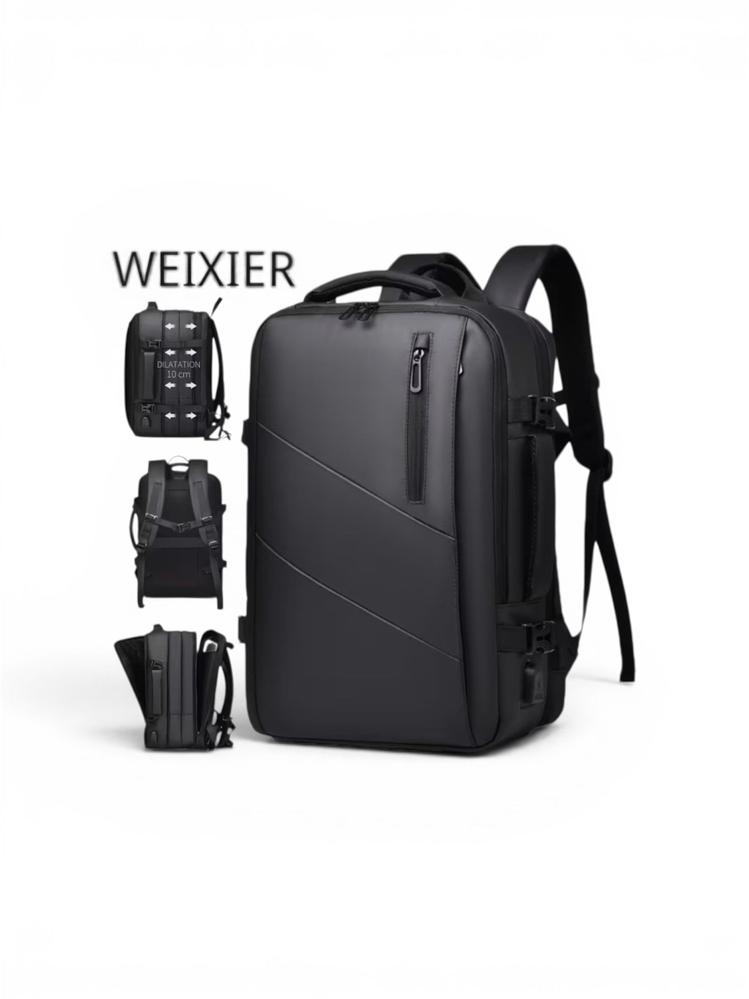 Expandable Travel Backpack, Carry-On