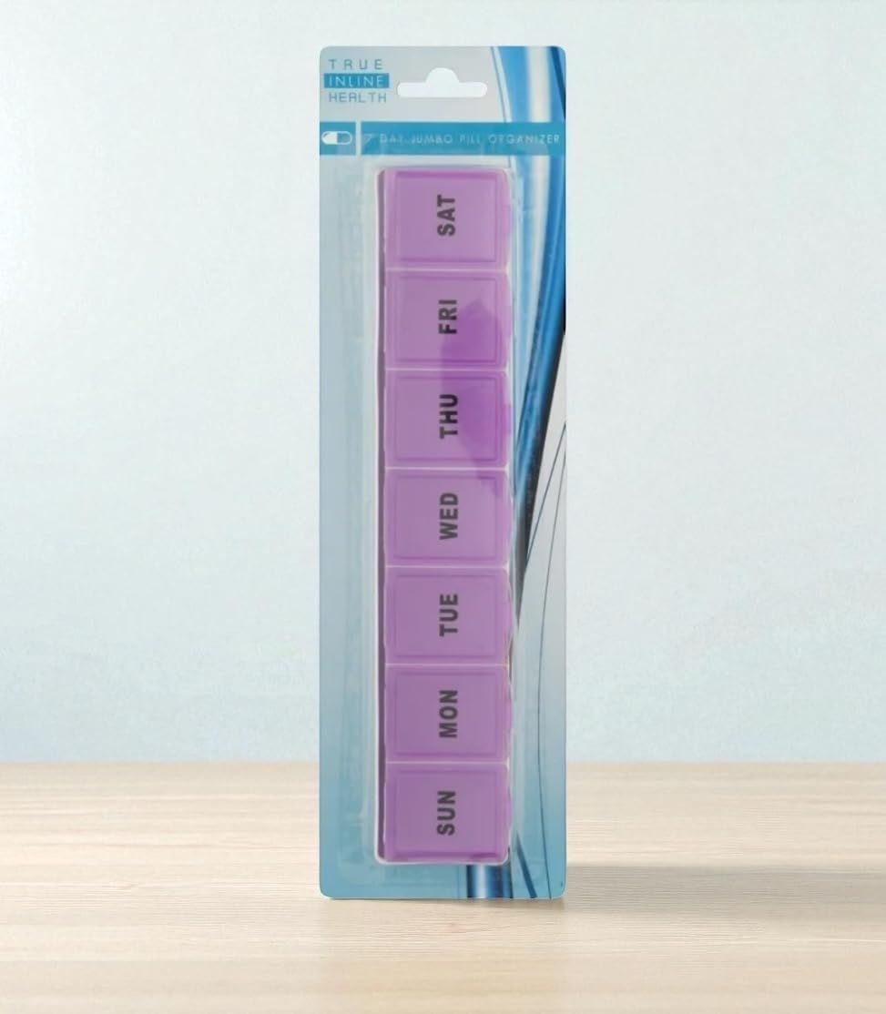 7-day jumbo pill organizer