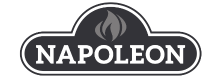 Napoleon fireplace and grill brand logo carried by Capital City Stove & Grill Center in Olympia WA
