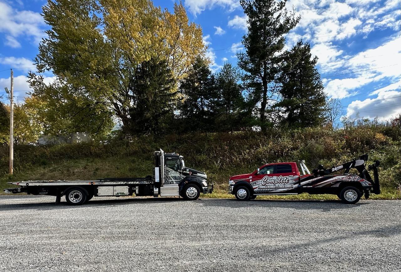 Newly Cleaned Trucks — Max Meadows, VA — Complete Towing & Recovery Inc. Newly Cleaned Trucks — Max Meadows, VA — Complete Towing & Recovery Inc.