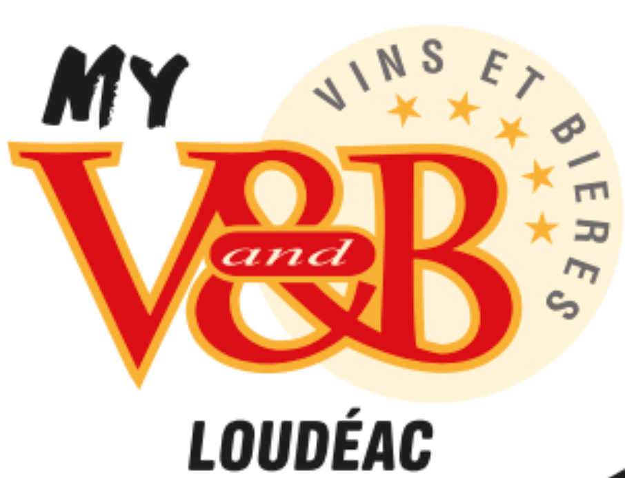 My V&B logo with “Vins et Bières” and “Loudéac”