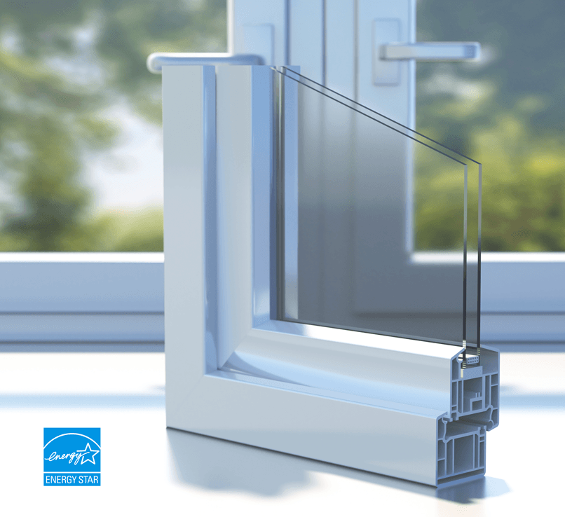 A picture of a window with the energy star logo on it