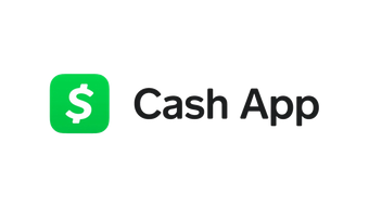 Cash App logo with green square dollar icon and black text