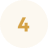 Gold number 4 inside a pale yellow circle