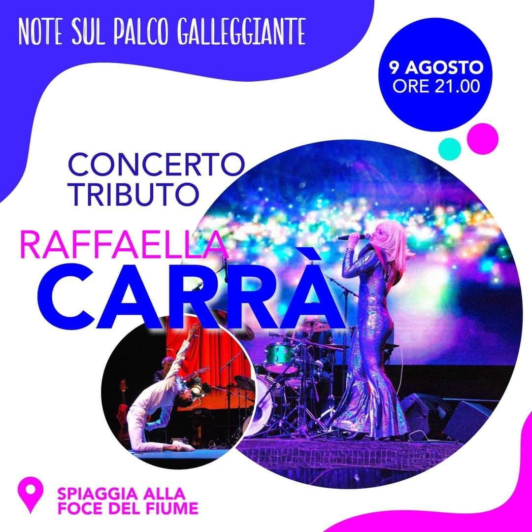 9 Agosto Bellano Raffaella Carrà Tributo