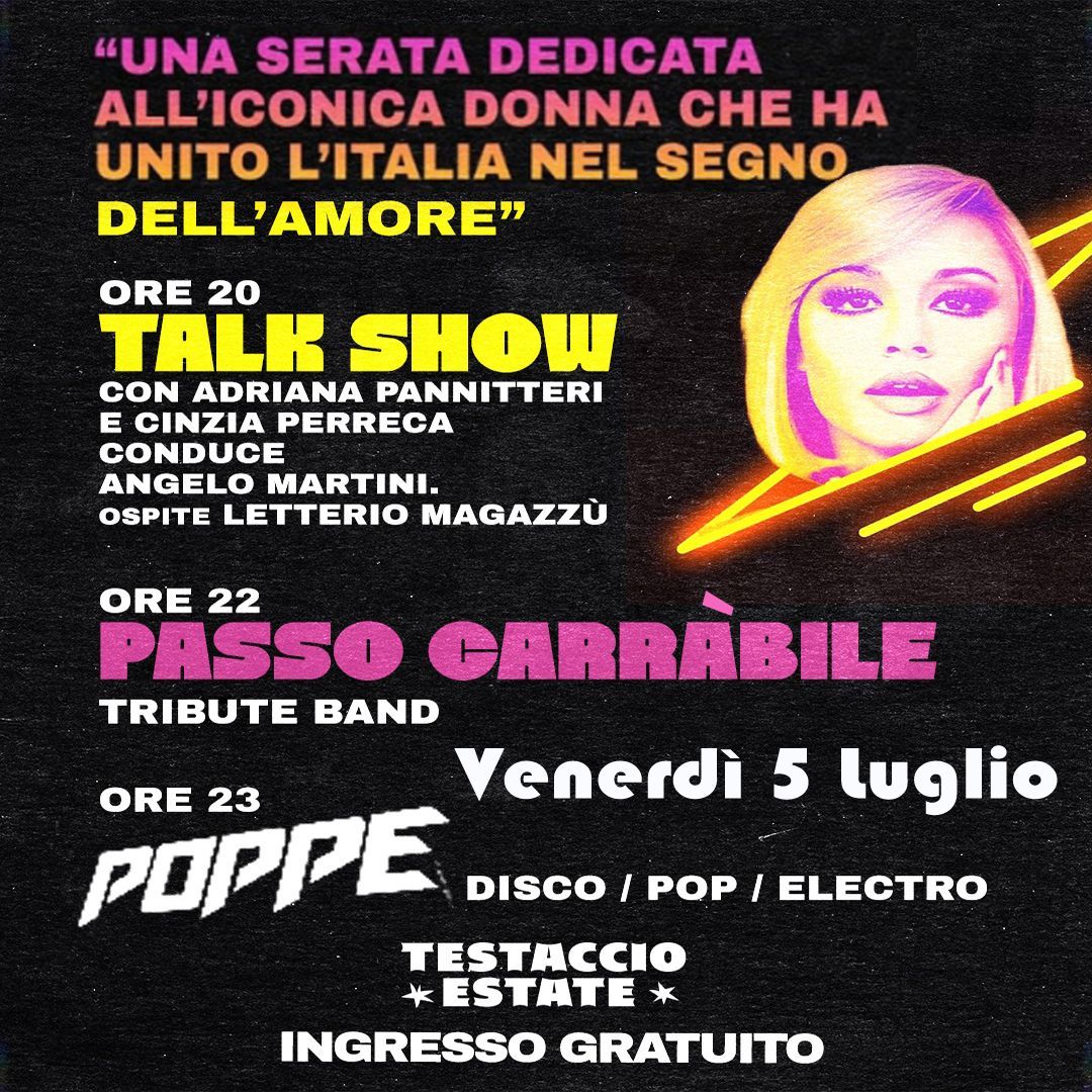 Raffaella Carrà Tributo