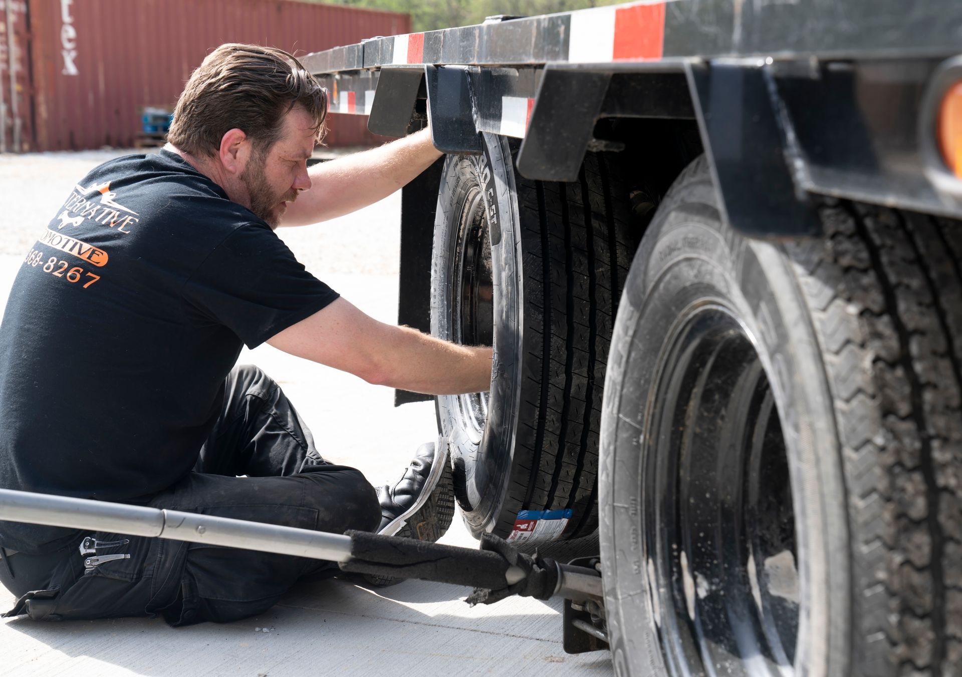 Tire Installation at Alternative Automotive in Winfield, MO