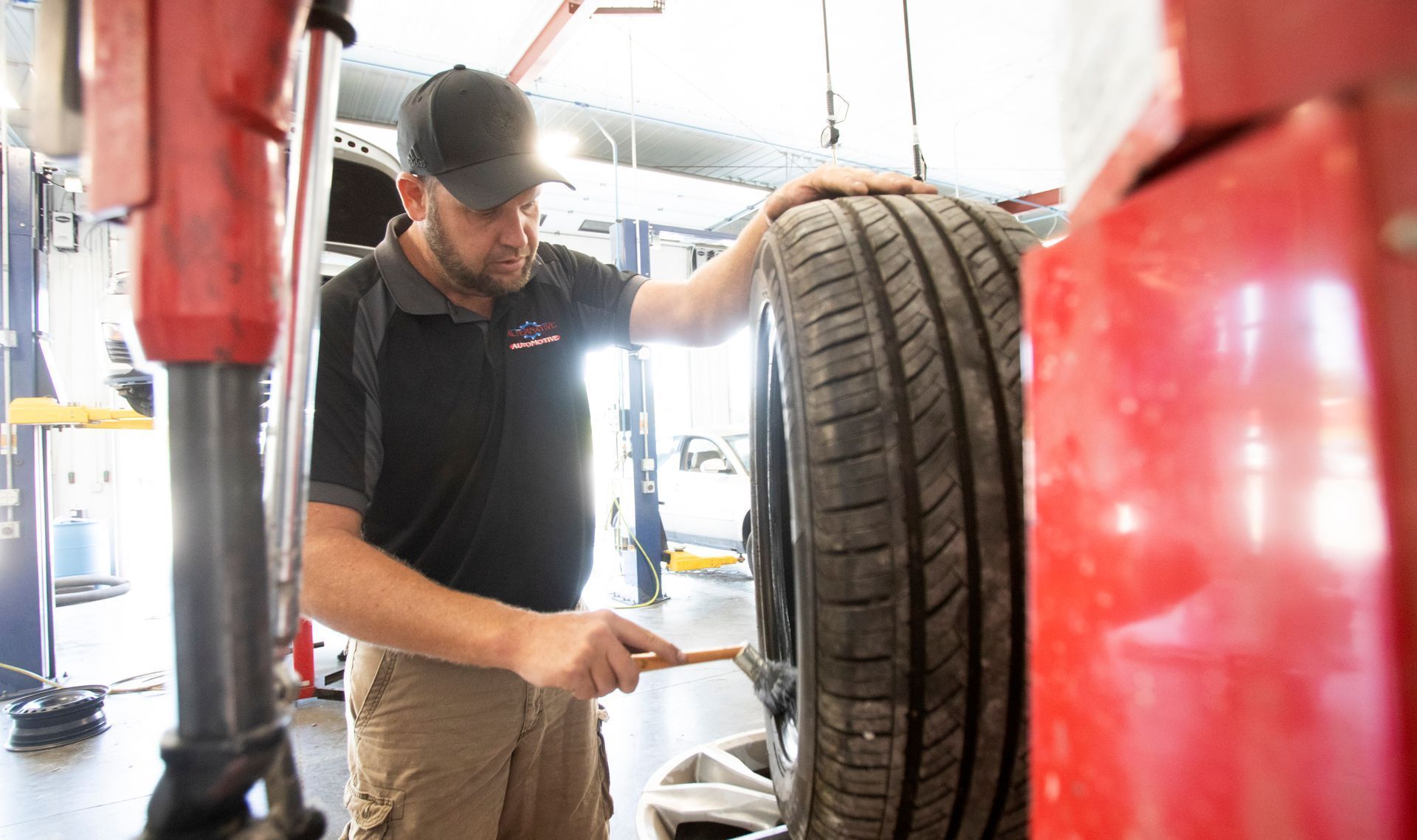 Wheel Balancing at Alternative Automotive in Winfield, MO