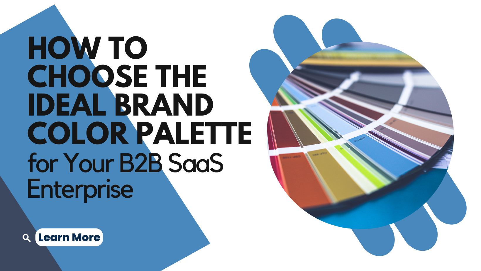 How to choose the ideal brand color palette for your b2b saas enterprise