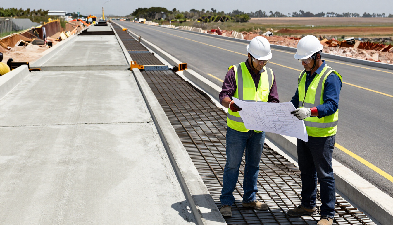 Pavimentos de concreto hidráulico en construcción profesional