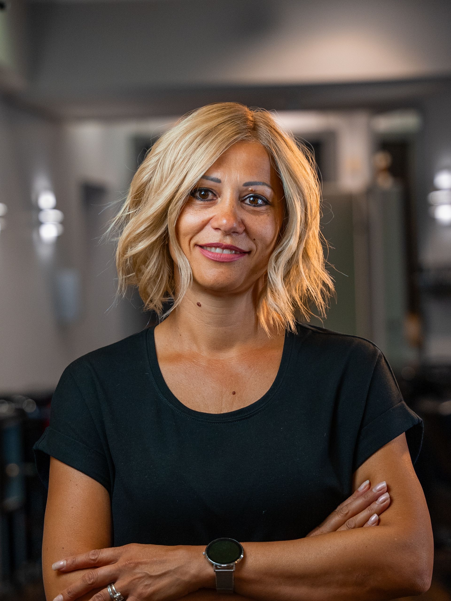 Friseurin Karin
