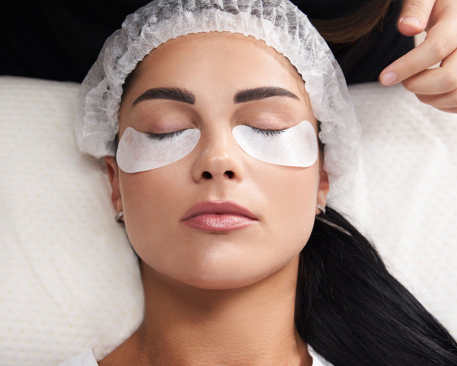 Wimpernverlängerung Behandlung