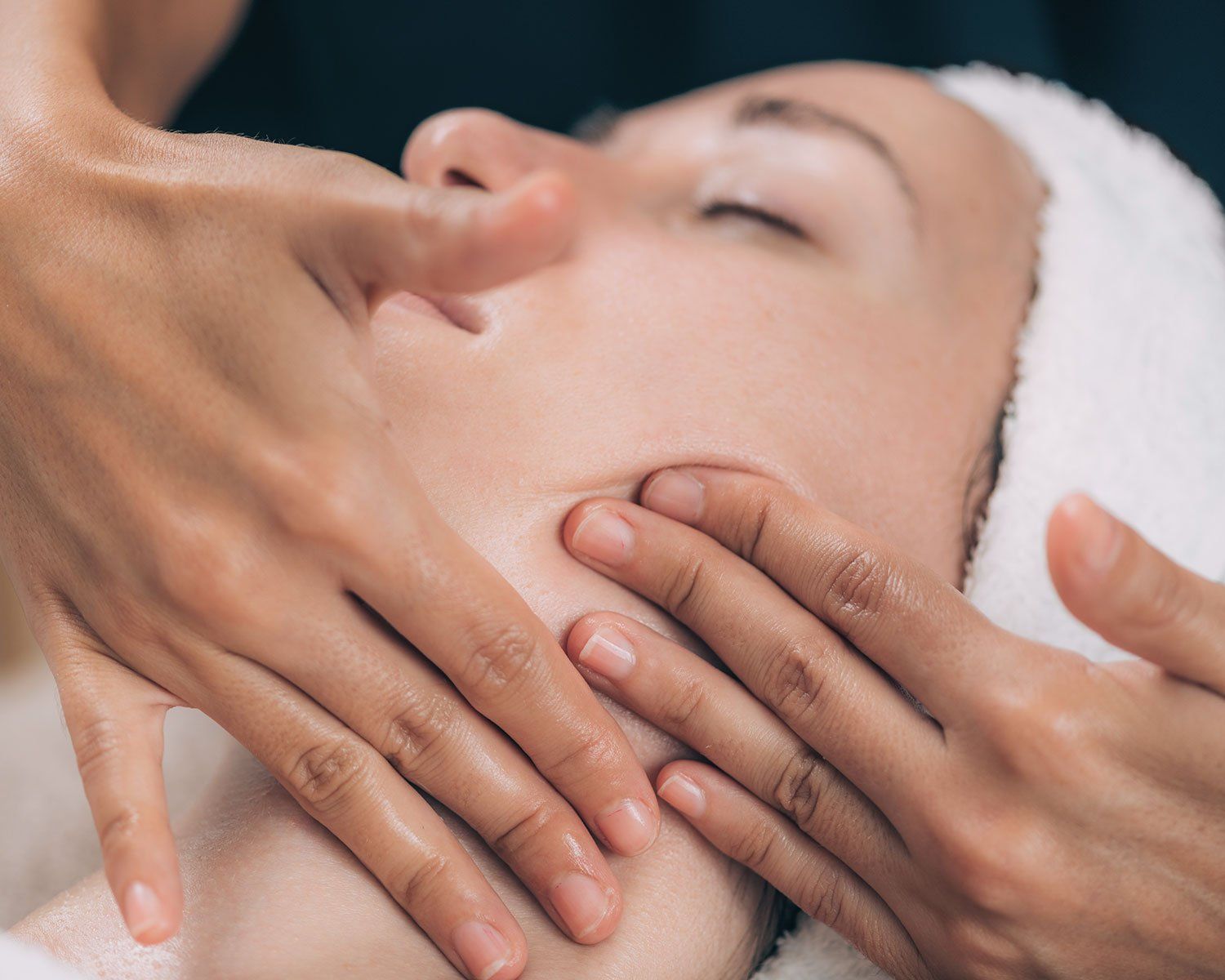 Gesichtsbehandlung Kosmetik
