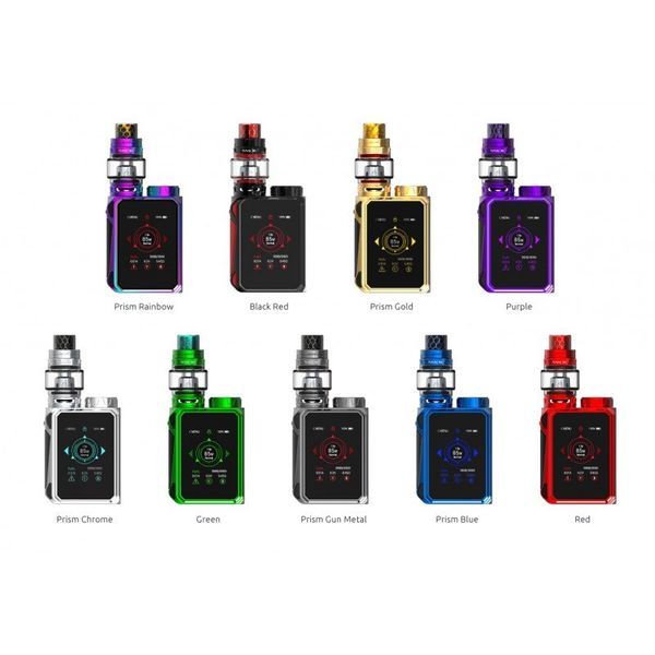 There are many different colors and flavors of e cigarettes