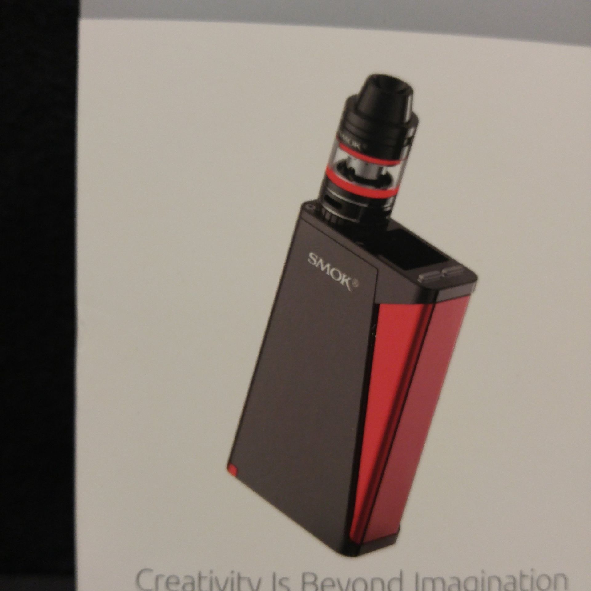 Red e-cigarette