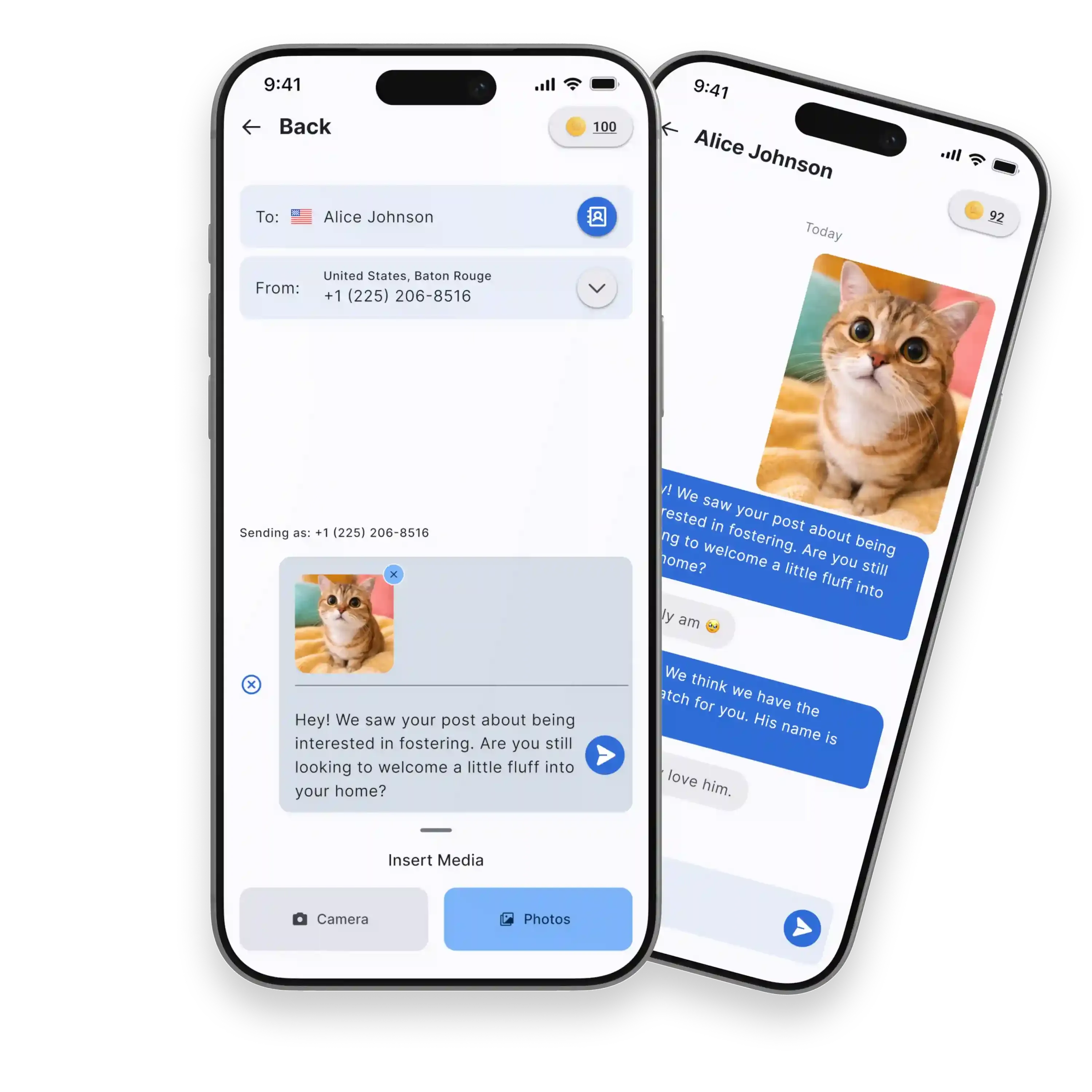 SEND TEXTS ANYTIME, ANYWHERE