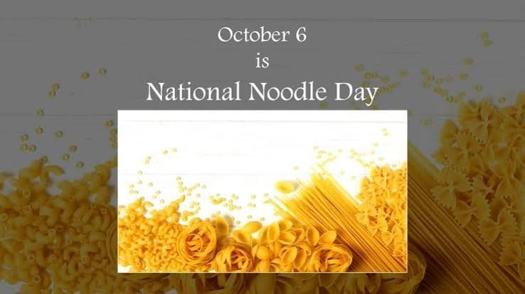 National Noodle Day