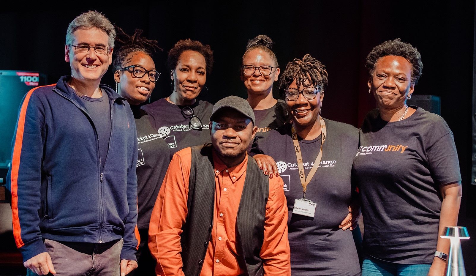 Catalyst Team, Black Thrive Global team and Simon Foster
