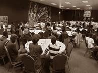 Audience at an event