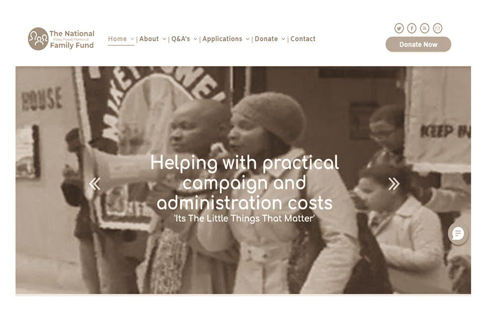 Family Fund Website