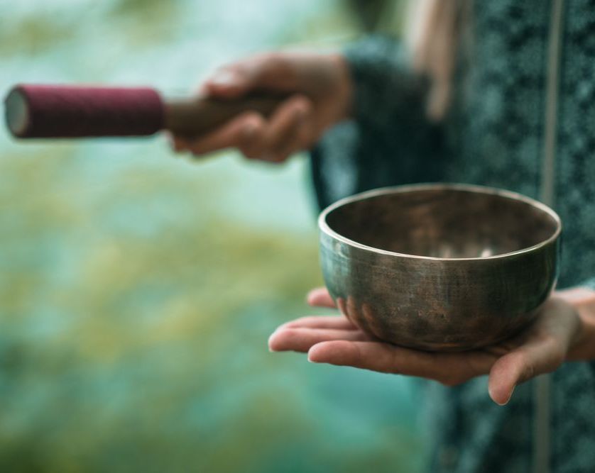 A Lady Performing a Sound Healing Therapy  — Restorative Natural Therapies in Central Coast, NSW